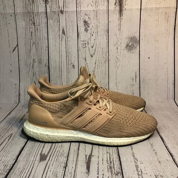 adidas | Shoes | Adidas Womens Ultra Boost Running Shoes Pink Ash Pearl Mesh  Lace Up Sz 8 | Poshmark